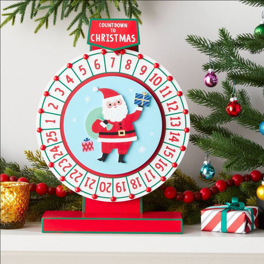 🎅CHRISTMAS HOT SALER🎁-Countdown Christmas Advent Calendar Wheel(BUY 2 FREE SHIPPING)