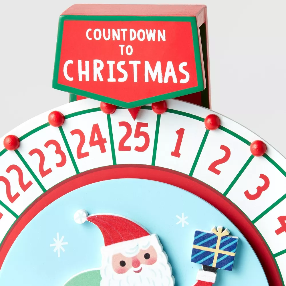 🎅CHRISTMAS HOT SALER🎁-Countdown Christmas Advent Calendar Wheel(BUY 2 FREE SHIPPING)
