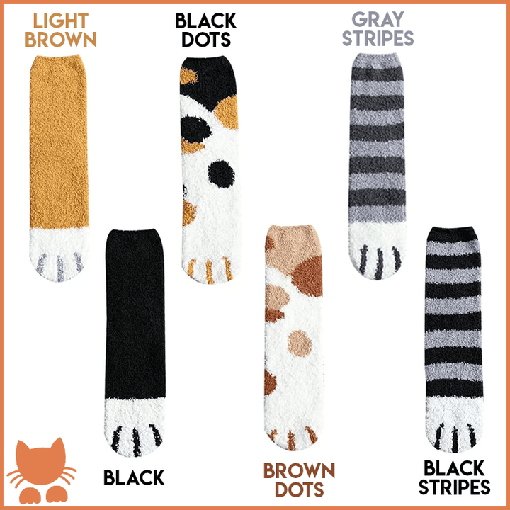 ⚡50% OFF Christmas Sale🎅Cute Cat Claw Socks