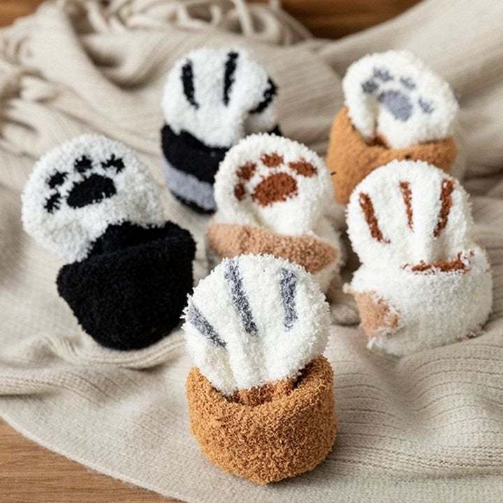 ⚡50% OFF Christmas Sale🎅Cute Cat Claw Socks