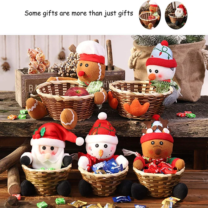 🎅Early Christmas Sale - 40% OFF🍬Christmas Candy Woven Basket