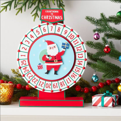 🎅CHRISTMAS HOT SALER🎁-Countdown Christmas Advent Calendar Wheel(BUY 2 FREE SHIPPING)